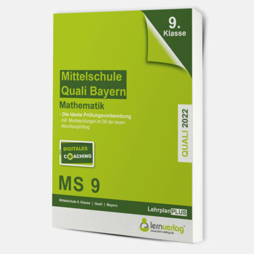 Original-Prüfungen Mathematik Mittelschule Quali Bayern 2022 | ISBN 9783743000858