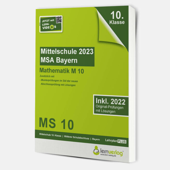 Original-Prüfungen Mittelschule M10 Bayern 2023 Mathematik