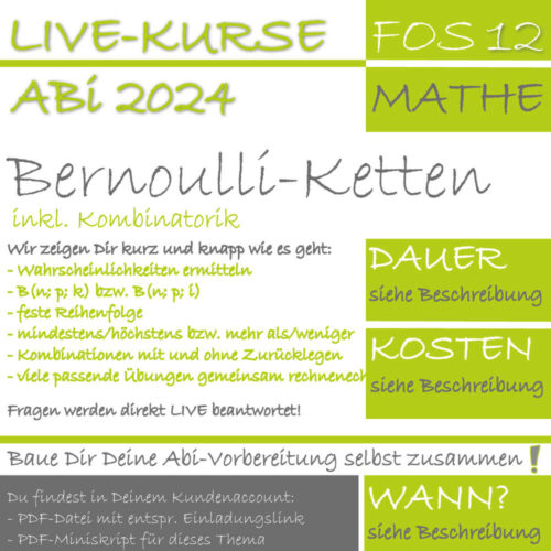 FOS 12 Mathe LIVE-EVENT Bernoulli