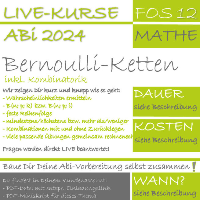 FOS 12 Mathe LIVE-EVENT Bernoulli