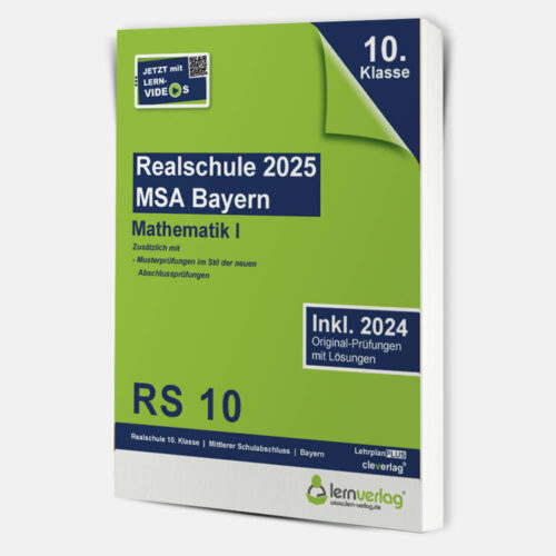 Original-Prüfungen Realschule Bayern 2025 Mathematik I