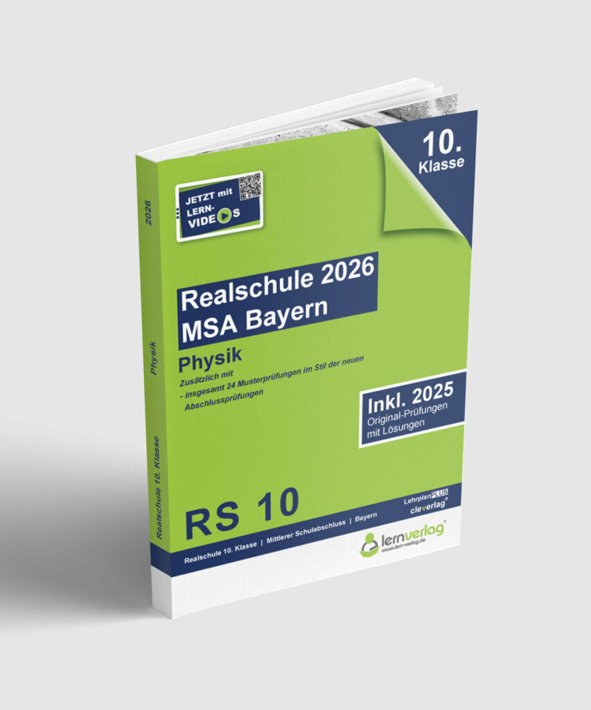 Original-Prüfungen Realschulabschluss Bayern 2026 Physik