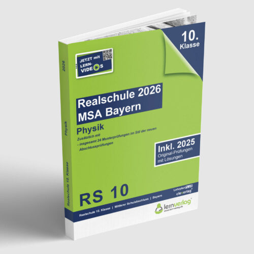 Original-Prüfungen Realschulabschluss Bayern 2026 Physik