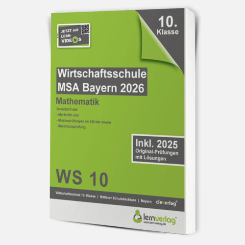 Original-Prüfungen Wirtschaftsschulabschluss Bayern 2026 Mathematik