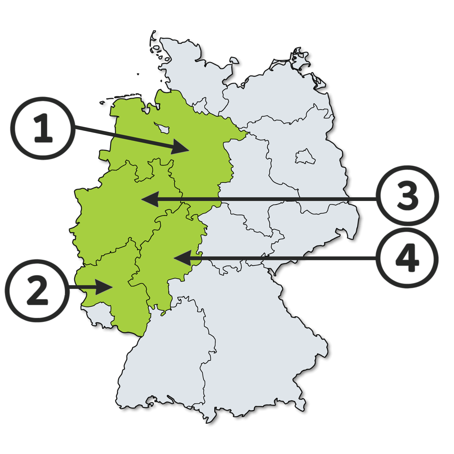 Bundesland Nordrhein-Westfalen